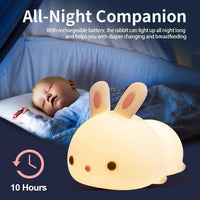 Bunny The Night Light™ | Cute Baby Night Light - 4 Seasons Family