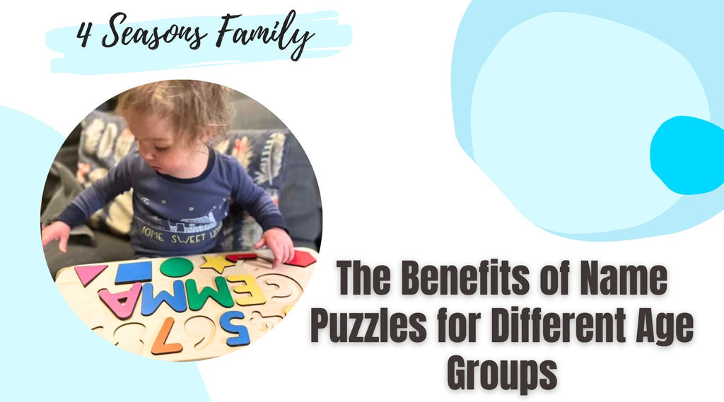 The Benefits of Name Puzzles for Different Age Groups