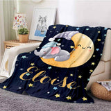 MyBlanket™ | Cosy personalised plaid baby blanket - 4 Seasons Family