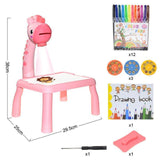 DrawFun™ - Children Projection Drawing Board - 4 Seasons Family