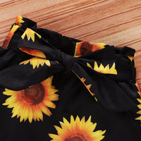 "Little miss sassy pants" Sunflower Short Baby Set - 4 Seasons Family