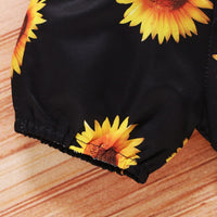 "Little miss sassy pants" Sunflower Short Baby Set - 4 Seasons Family