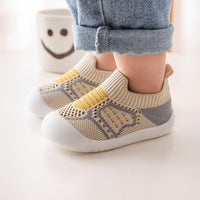 Breathable - Non-Slip Baby Shoe-Socks + Free Non-slip cotton socks (£7.95 Value) - 4 Seasons Family