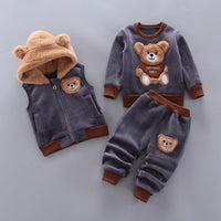 BABYBEAR™ - 3-Piece Teddy Bear Set For Children - 4 Seasons Family